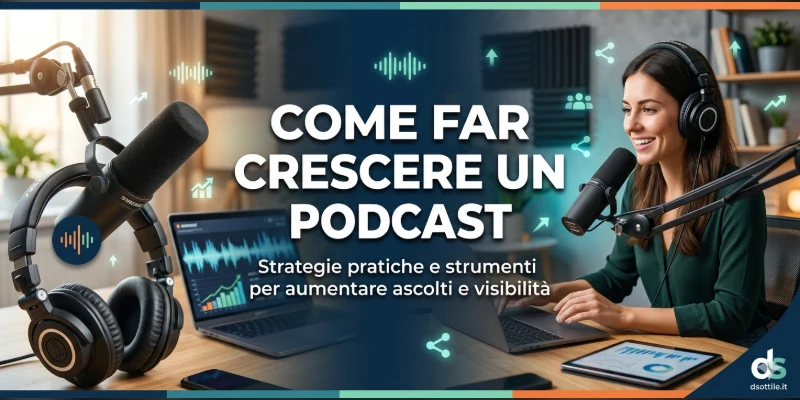 Far crescere il podcast: strategie pratiche e workflow AI per pi&ugrave; ascoltatori nel 2026