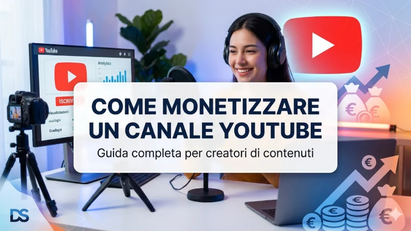 come monetizzare canale youtube guida